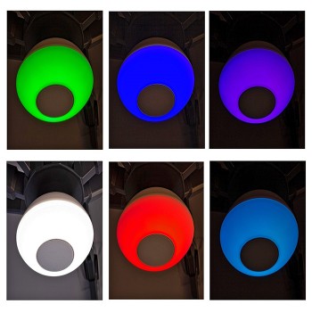 Ombr. Eden bianco 3x4 audio e luce opzionale