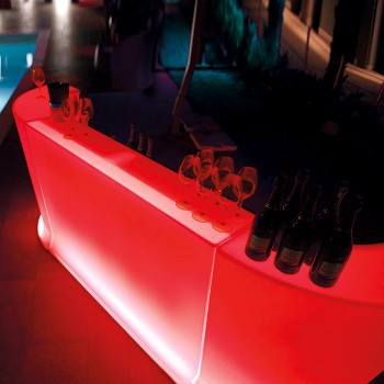 Lyxo Bancone Marvy componibile luminoso