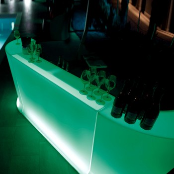 Lyxo Bancone Marvy componibile luminoso