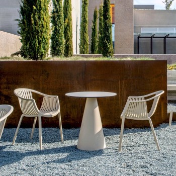 Ikon Tavolini base conica in vari colori e altezze
