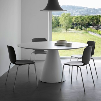 Ikon Tavolini base conica in vari colori e altezze