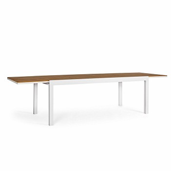 Tavolo Elias cm 140x200, 198x100, 200-300 bianco o antracite