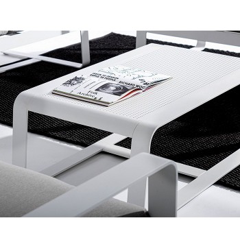 Divano tavolino o  poltrona Merrigan allum. bianco o antracite