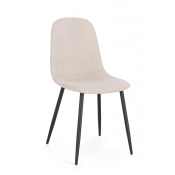 sedia Irelia velluto beige
