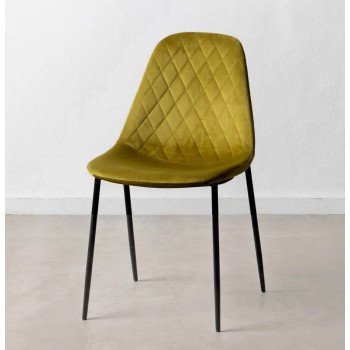 Sedia verde tessuto 46 X51 H.83