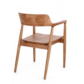 Poltrona Abby teak